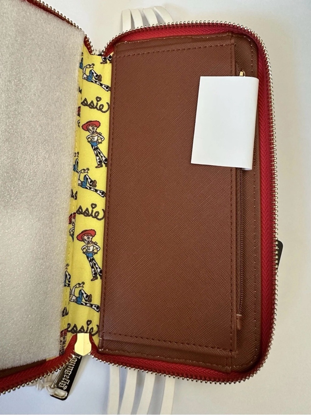 Loungefly x Pixar Black & White Cow Print Zip Wallet - Picture 4 of 4